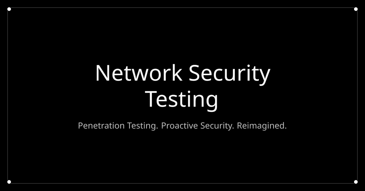 Network Security Testing | Subverted